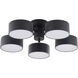 Canada LED 24 inch Black LED Chandelier Ceiling Light