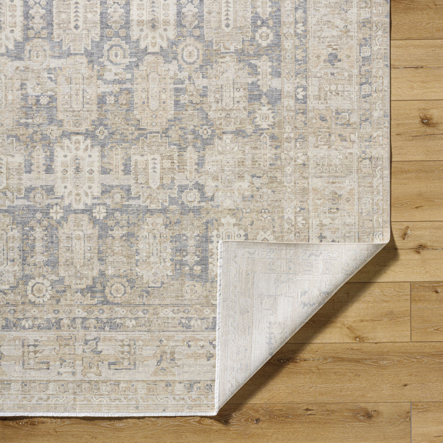 Once Upon a Time 34.65 X 23.23 inch Tan / Gray / Light Gray / Ivory / Light Brown Machine Woven Rug in 2 x 3