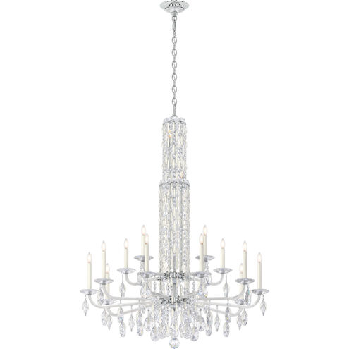 Siena 17 Light White Chandelier Ceiling Light in Radiance