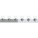 Merry 6 Light 48 inch Polished Chrome Bath Vanity Wall Light