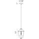 Mavonshire 1 Light 10 inch White and Aged Gold Brass Chandelier Ceiling Light