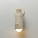Pompeii 1 Light 5 inch Travertine and Oyster Wall Sconce Wall Light