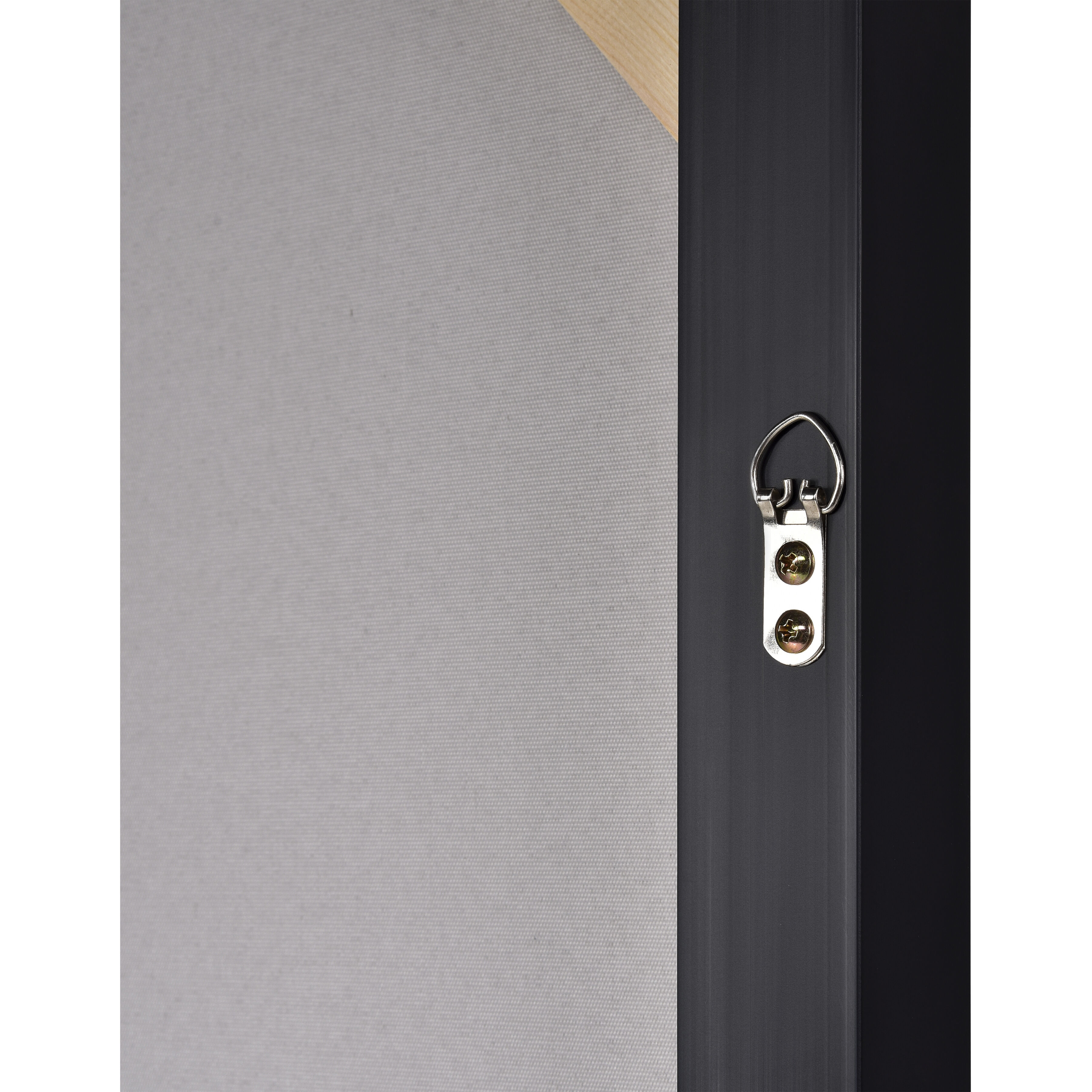 Meru Navy with White and Black Framed Wall Art