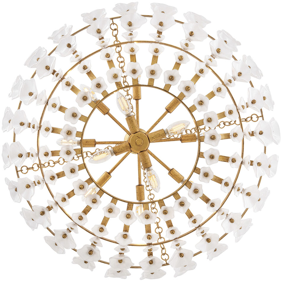 Fredrick Ramond FR41636DA Azalea 12 Light 36 inch Distressed