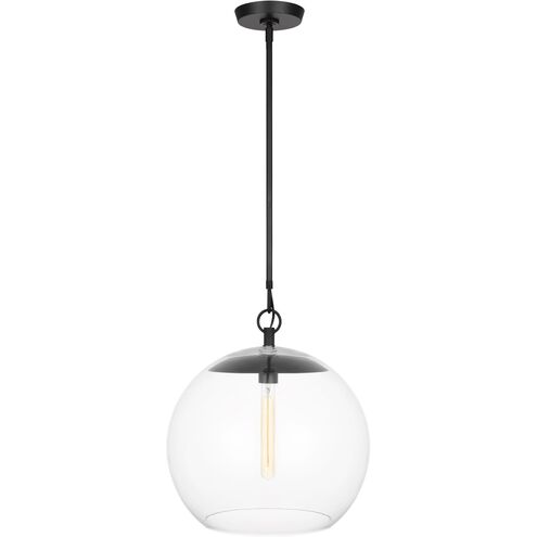 C&M by Chapman & Myers Atlantic 1 Light 16 inch Aged Iron Pendant Ceiling Light