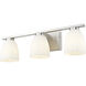 Naya 3 Light 24 inch Brushed Nickel Bath Vanity Light Wall Light