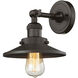 Franklin Restoration Railroad 1 Light 8 inch Oil Rubbed Bronze Semi-Flush Mount Ceiling Light, Franklin Restoration