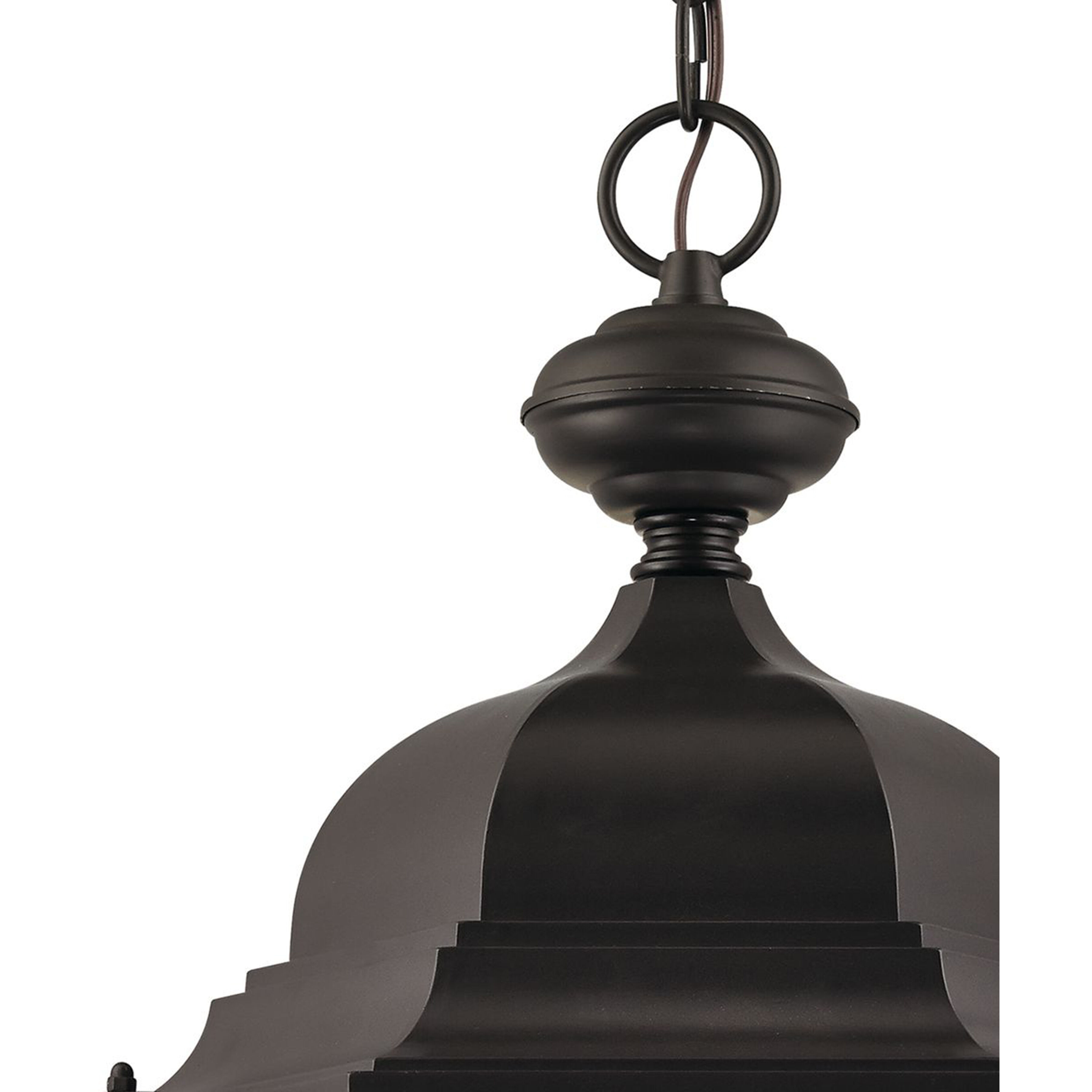 Cotswold 4 Light 13 inch Oil Rubbed Bronze Outdoor Pendant