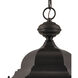 Cotswold 4 Light 13 inch Oil Rubbed Bronze Outdoor Pendant