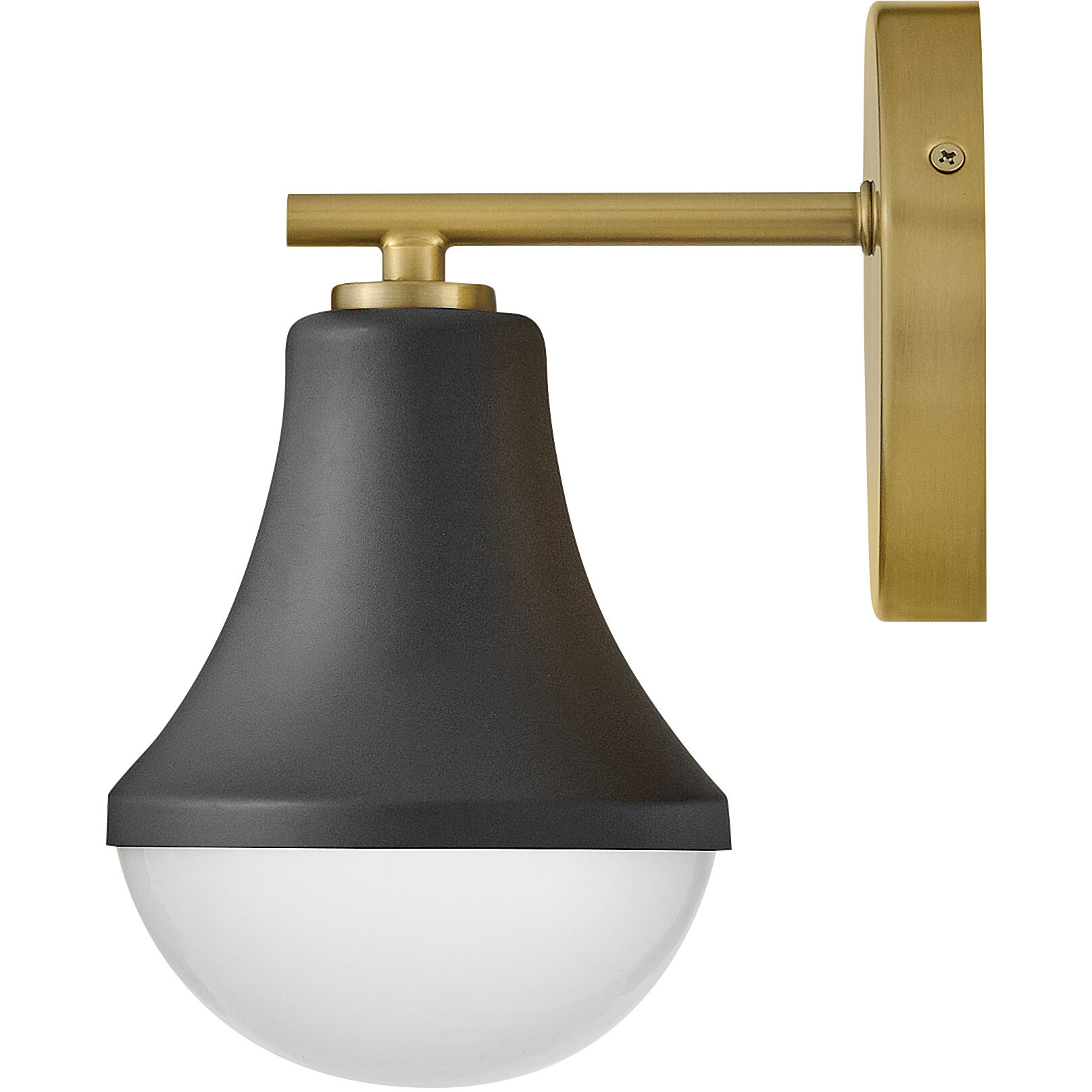Haddie LED 7.25 inch Black Bath Light Wall Light