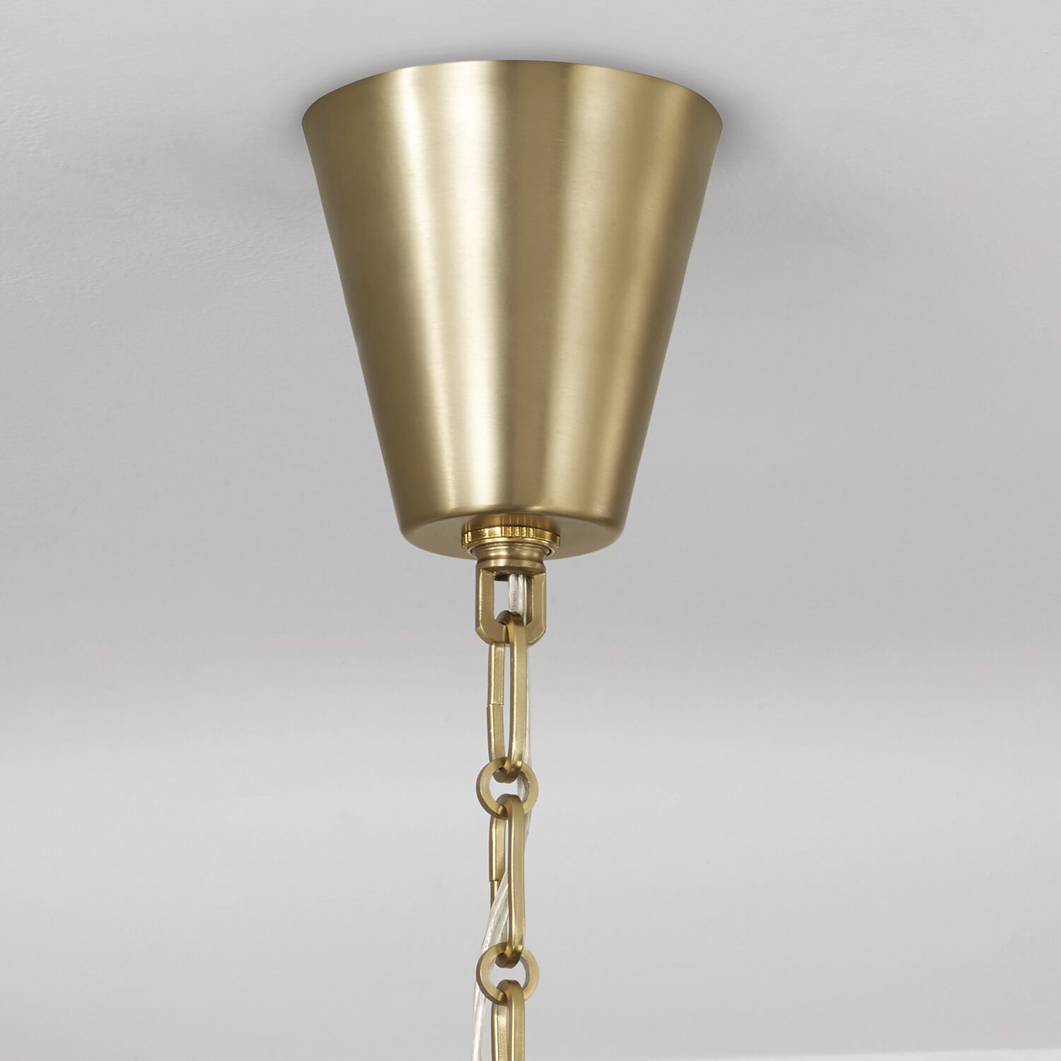 Leland 8 Light 42 inch Aged Brass Chandelier Ceiling Light