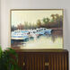 Cameron Yellow and Green and White and Multicolor and Gold Wall Art