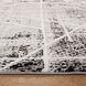 Sesia 130 X 94 inch Black/White Rug in 8 x 11