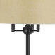 Andros 62 inch 150 watt Dark Bronze Floor Lamp Portable Light