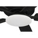 Pro Plus 112 52 inch Espresso with Espresso/Walnut Blades Contractor Ceiling Fan, Slim