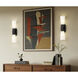 Emrys 2 Light 4.5 inch Matte Black Wall Sconce Wall Light