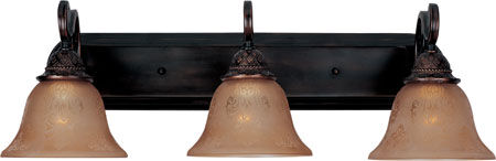 Symphony 3 Light 26 inch Oil Rubbed Bronze Bath Light Wall Light