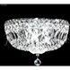 Prestige 3 Light 12 inch Silver Flush Mount Ceiling Light