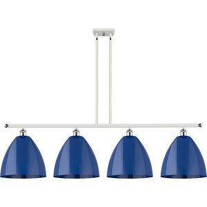 Ballston Plymouth Dome 4 Light 50.25 inch Island Light