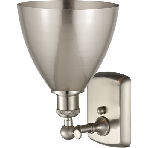 Ballston Dome LED 7.5 inch Brushed Satin Nickel Sconce Wall Light