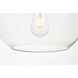 Baxter 5 Light 18 inch Brass Pendant Ceiling Light