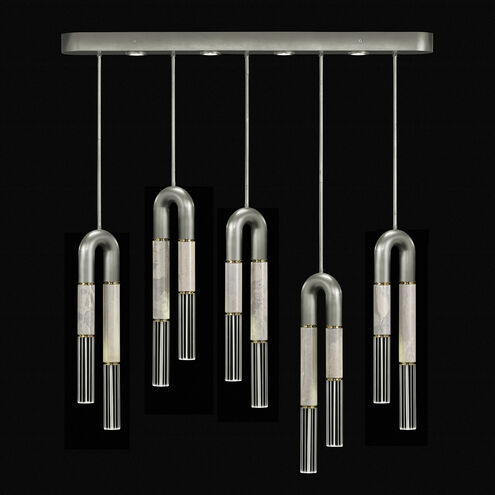 Antonia LED 51.5 inch Silver Pendant Ceiling Light