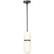 Salon LED 4.25 inch Oil Rubbed Bronze Pendant Ceiling Light