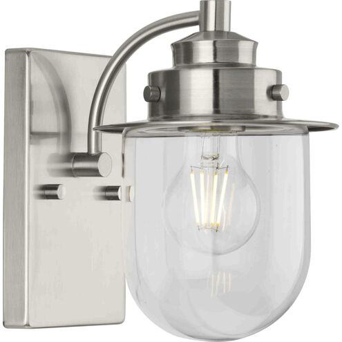 Northlake 1 Light 5.87 inch Brushed Nickel Bath Light Wall Light