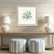 Coastal Bliss Green and Blue Framed Art, Propac