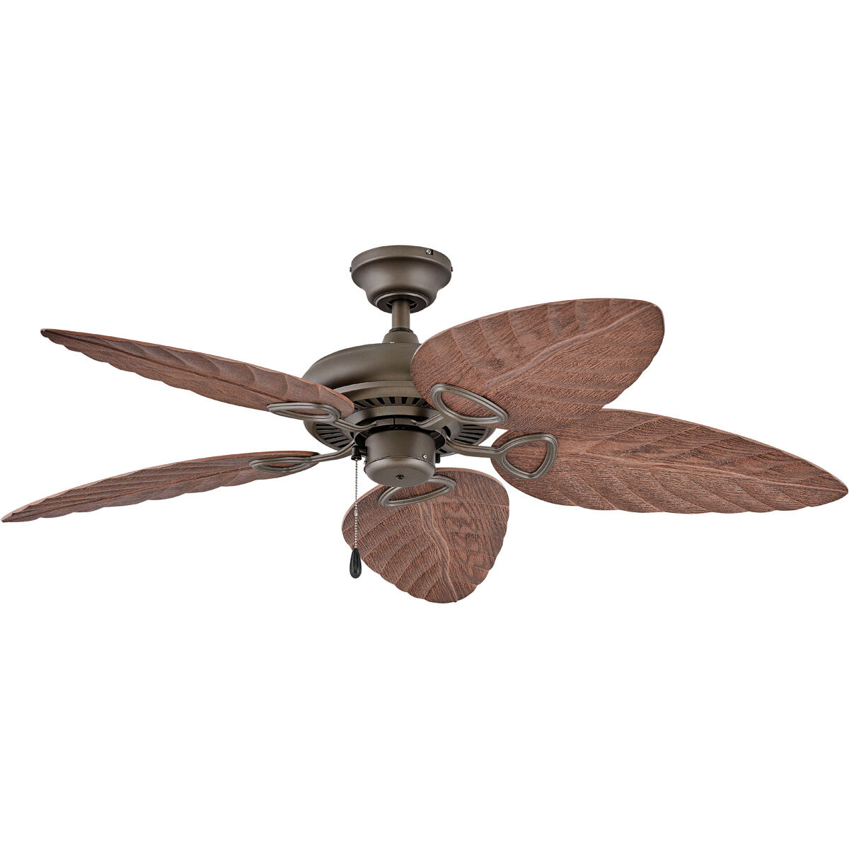 Leaf Blade Mahogany 11 inch Set of 5 Fan Blades, 52 inch