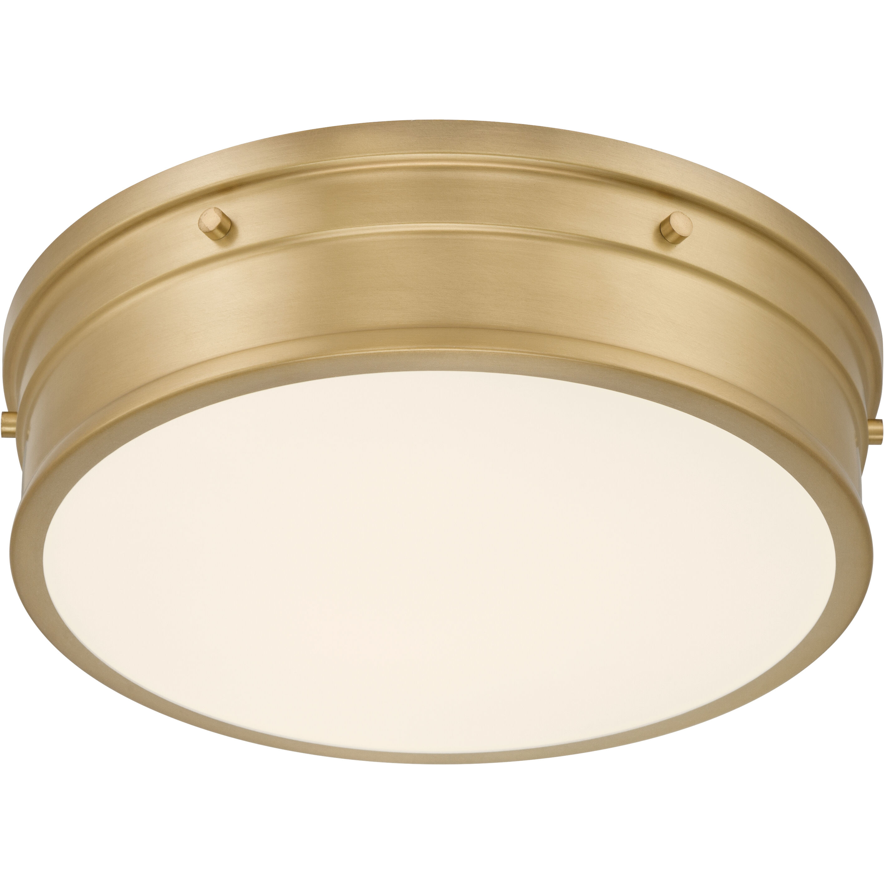 Marnex LED 13 inch Legacy Brass Flush Mount Ceiling Light