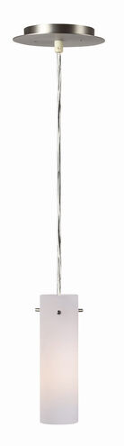 Credence 1 Light 5 inch Polished Steel Pendant Ceiling Light