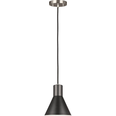 Towner 1 Light 7 inch Brushed Nickel Pendant Ceiling Light