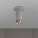 Exhaust Surface LED 2.36 inch Stone / Steel Flush Mount Ceiling Light