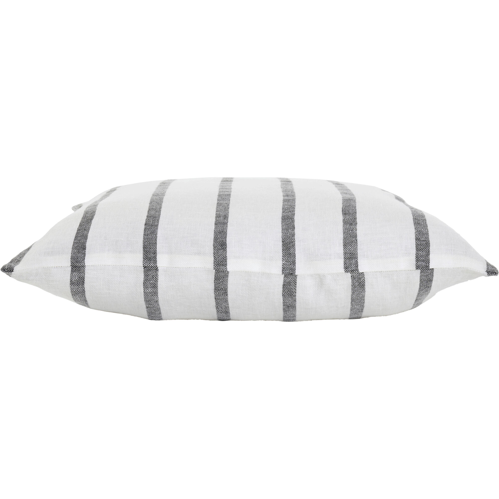 Nimah 22 inch White and Black Pillow
