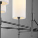Hamilton 8 Light 28 inch Matte Black Chandelier Ceiling Light