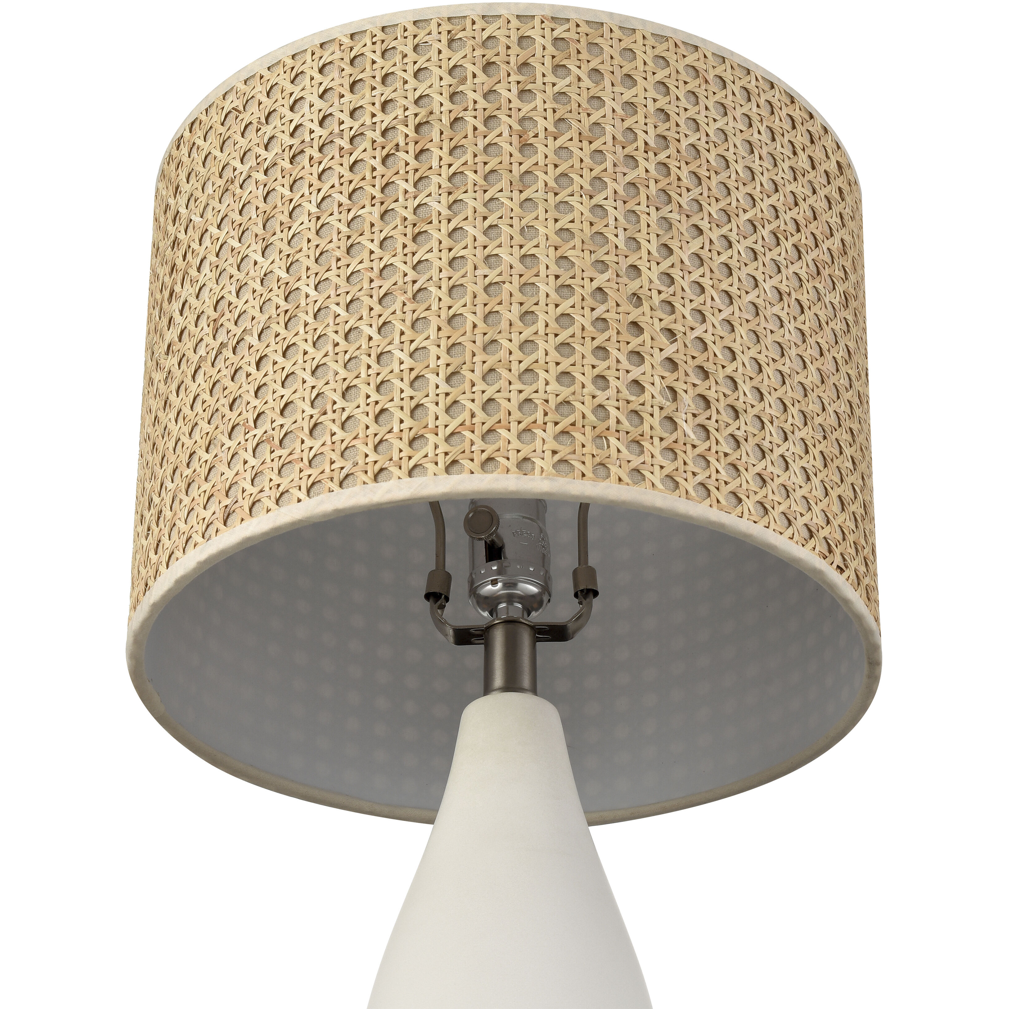 Rockport 23 inch 100 watt Matte White Table Lamp Portable Light