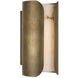 Anne-Marie Barton Armise Sconce Wall Light in Mottled Brass