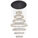 Monroe 7 Light 40 inch Black Chandelier Ceiling Light