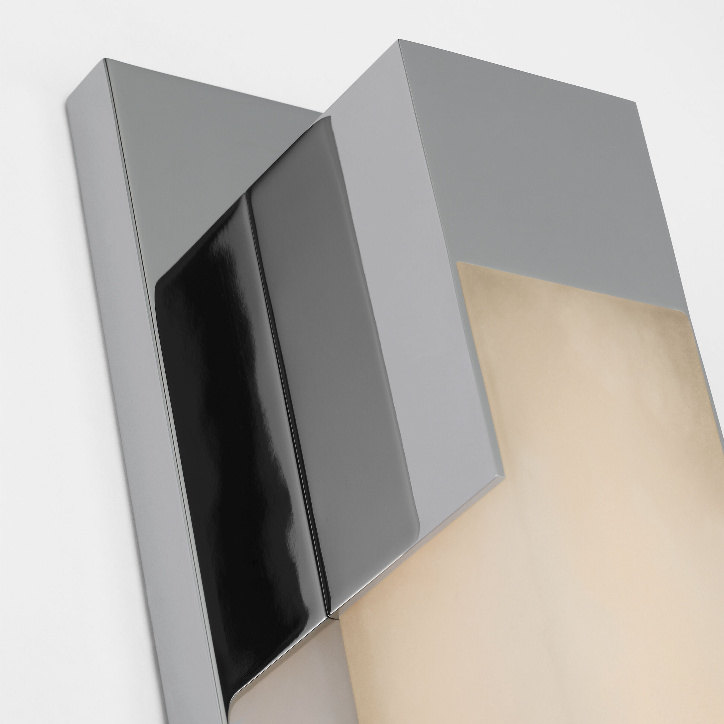 Kelly Wearstler Covet LED 4.5 inch Polished Nickel Bracketed Bath Light Wall Light