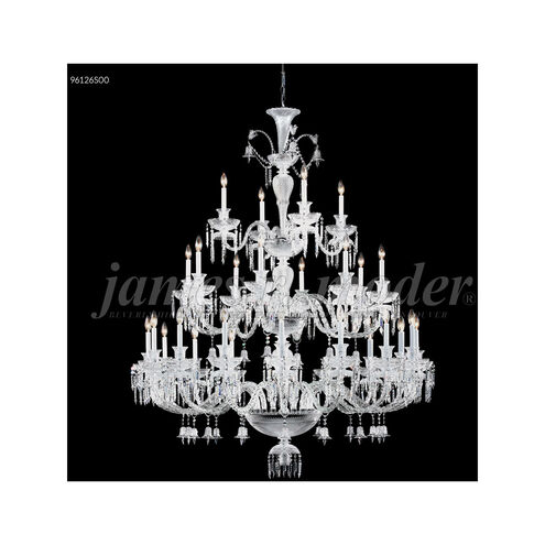Le Chateau 28 Light 54 inch Silver Large Entry Crystal Chandelier Ceiling Light, Large
