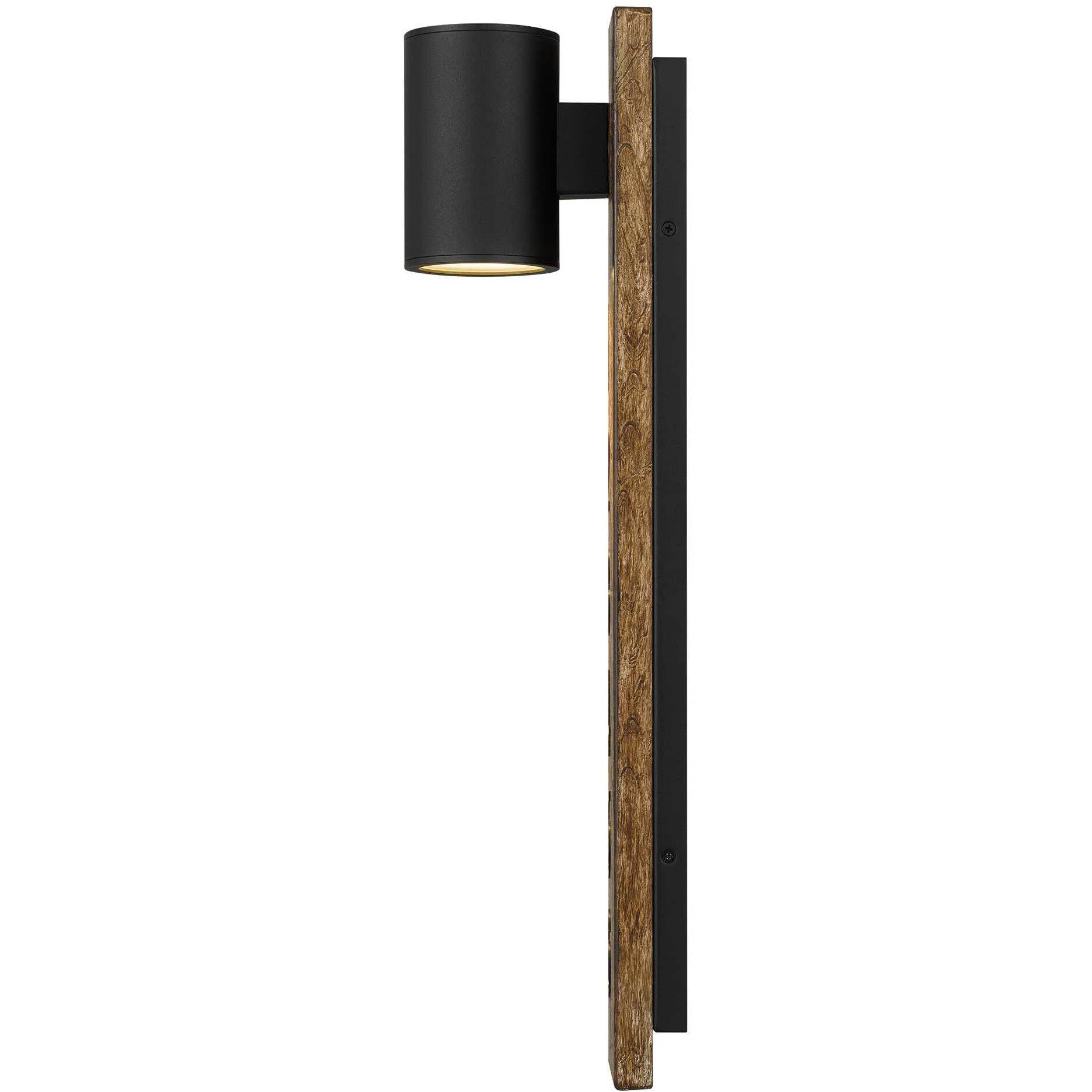 Woodone LED 26 inch Sand Black Outdoor Wall Sconce