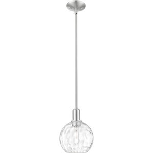 Arcadia Athens Water Glass 1 Light 8.00 inch Mini Pendant