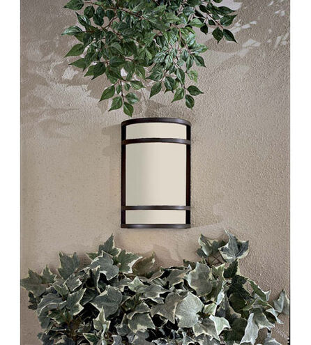 Bay View 2 Light 12 inch Oil Rubbed Bronze Outdoor Pocket Lantern, Great Outdoors 