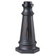 Outdoor Post Base 19.5 inch Espresso Outdoor Post Base