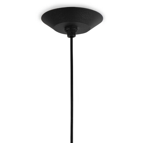 Viggo 1 Light 16 inch Black Pendant Ceiling Light, Small