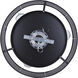 Bellamy 3 Light 16.25 inch Black Flush Mount Ceiling Light in Black Faux Rattan