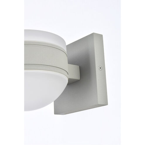 Raine Outdoor Wall Light in Silver