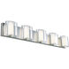 Zoe LED 32 inch Chrome Bath Vanity Light Wall Light