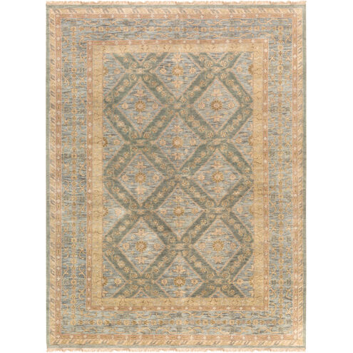 Douglas 132 X 96 inch Sage/Denim/Khaki/Camel Rugs, Wool